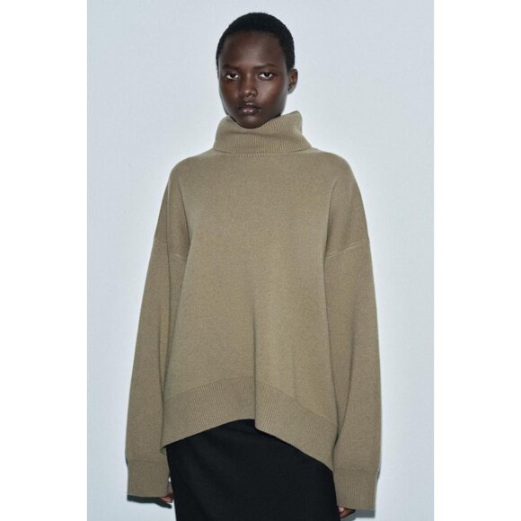 ZARA ZW COLLECTION COMBINED LACE SKIRT - Picture 3 of 9